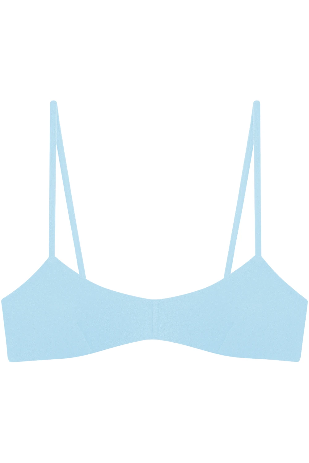 DORA LARSEN Phoebe Wireless Bikini Top Blue 4 DORA LARSEN Phoebe Wireless Bikini Top Blue - Image 2