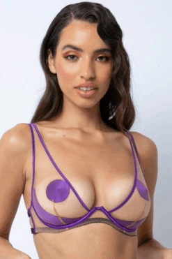 Barbie High Apex Bra In Amethyst