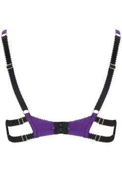 Barbie High Apex Bra In Amethyst -Fashion Lingerie Store edge o beyond barbie purple high apex bra ghost back