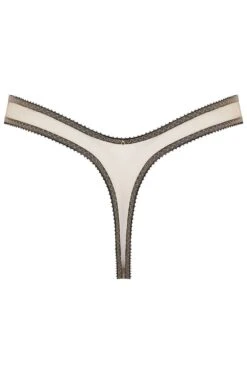 Marinette High Rise Thong In Illusion 11 Marinette High Rise Thong In Illusion -Fashion Lingerie Store edge o beyond marinette high rise thong illusion ghost back