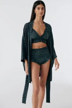 Botanist Silk Cropped Ruffled Bralette 11 Botanist Silk Cropped Ruffled Bralette -Fashion Lingerie Store else botanist bralette 4