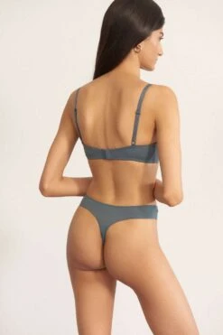 Nano Soft Cup Bralette In Blue, Size XS (UK 32B/34A) -Fashion Lingerie Store else nano soft cup bra blue 3