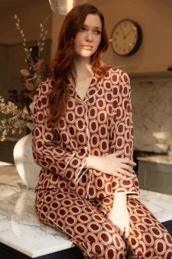 Fitzrovia Chain Print Pyjama Set