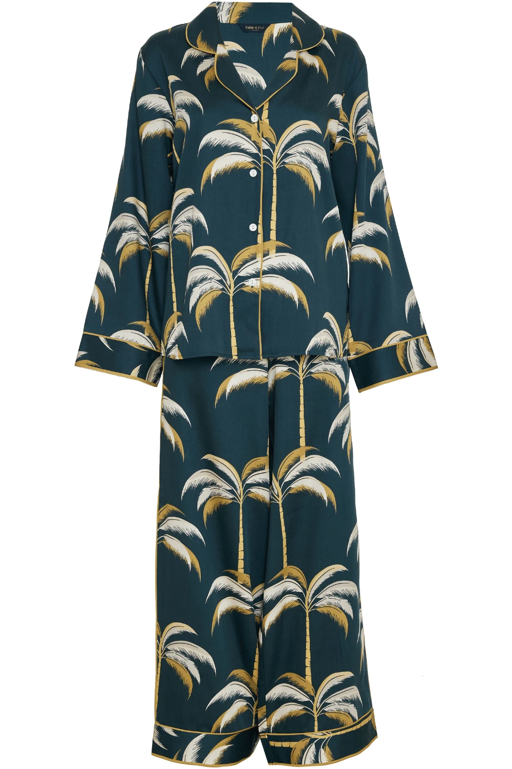 Pimlico Palm Print Pyjama Set 4 Pimlico Palm Print Pyjama Set - Image 2