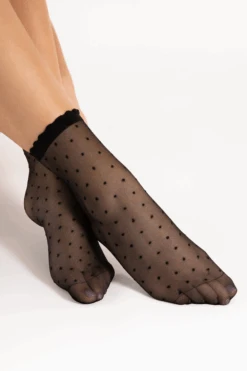 Fiore Bella Socks 20 Denier In Black