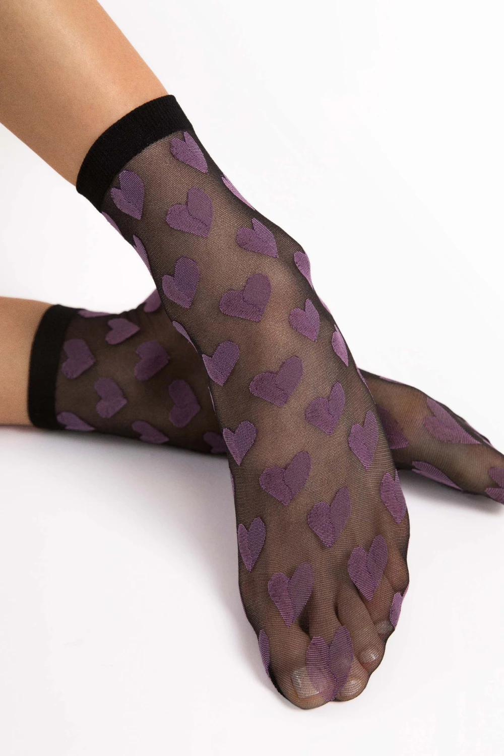 Fiore Beso Heart Socks 20 Denier 6 Fiore Beso Heart Socks 20 Denier - Image 4