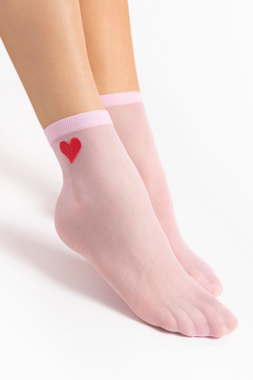 Fiore Cupido Socks 20 Denier In Rose 3 Fiore Cupido Socks 20 Denier In Rose