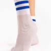Fiore Dash Socks 20 Denier In White/Blue 2 Fiore Dash Socks 20 Denier In White/Blue -Fashion Lingerie Store fiore dash socks 20 denier white blue