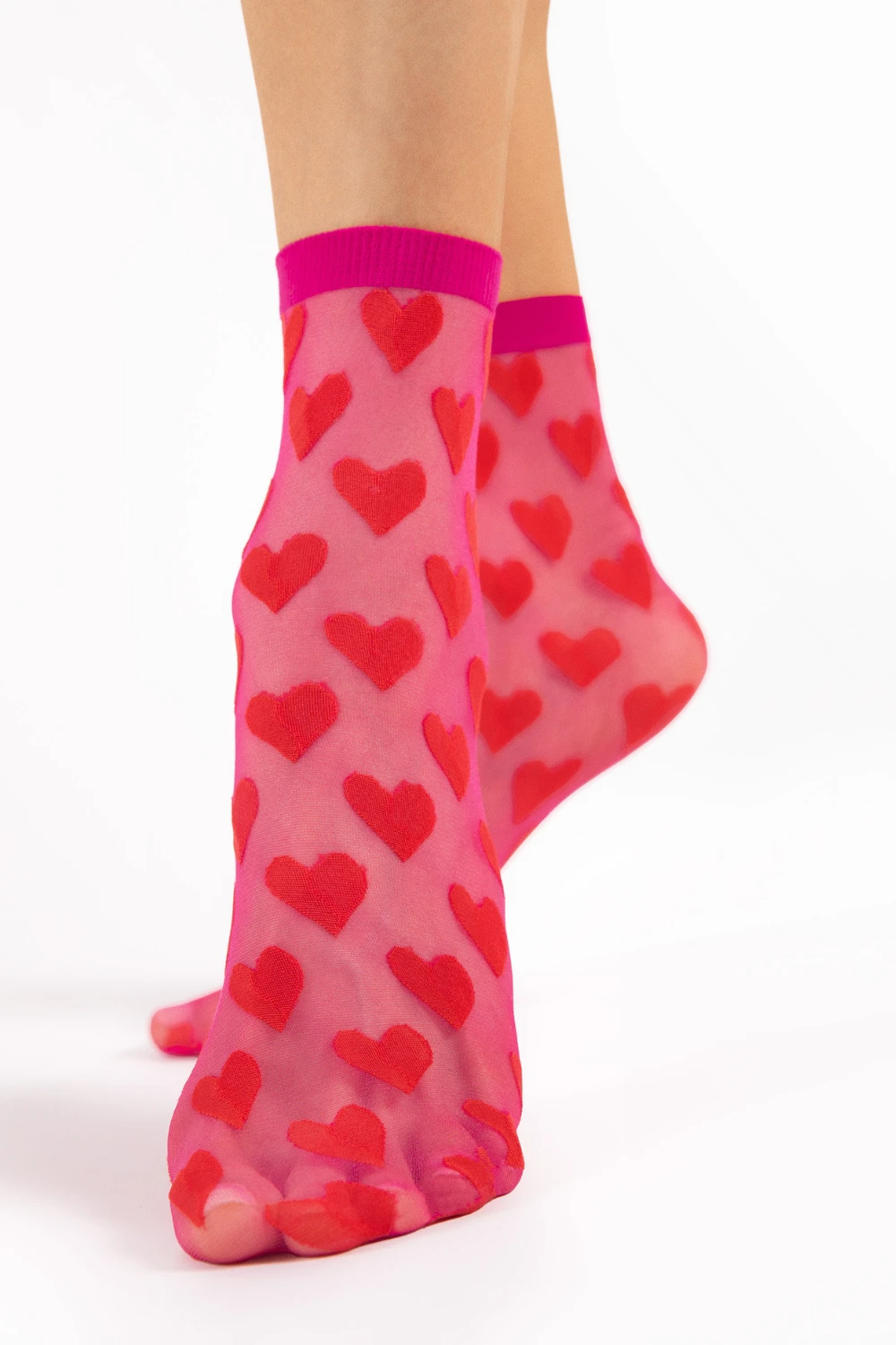 Fiore Beso Heart Socks 20 Denier 8 Fiore Beso Heart Socks 20 Denier - Image 6