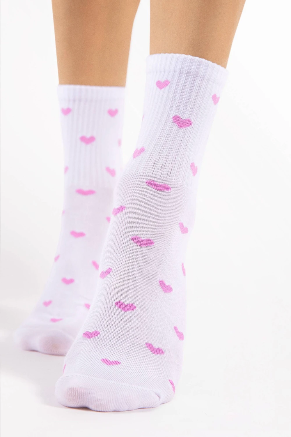 Fiore Loves Cotton Heart Socks 3 Fiore Loves Cotton Heart Socks
