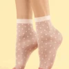 Fiore Panna Cotta Socks 8 Denier