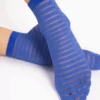 Fiore Izzy Striped Socks 20 Denier 2 Fiore Izzy Striped Socks 20 Denier -Fashion Lingerie Store fiore patterened ankle socks izzy cobalt 20 denier g1182