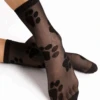 Fiore Pawpaw Socks 20 Denier In Black