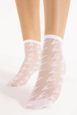 Fiore Rita Socks 20 Denier In White