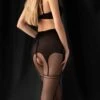 Fiore Sensual Delight Crotchless Tights 20 Denier 2 Fiore Sensual Delight Crotchless Tights 20 Denier -Fashion Lingerie Store fiore sensual delight crotchless tights 20 denier 1