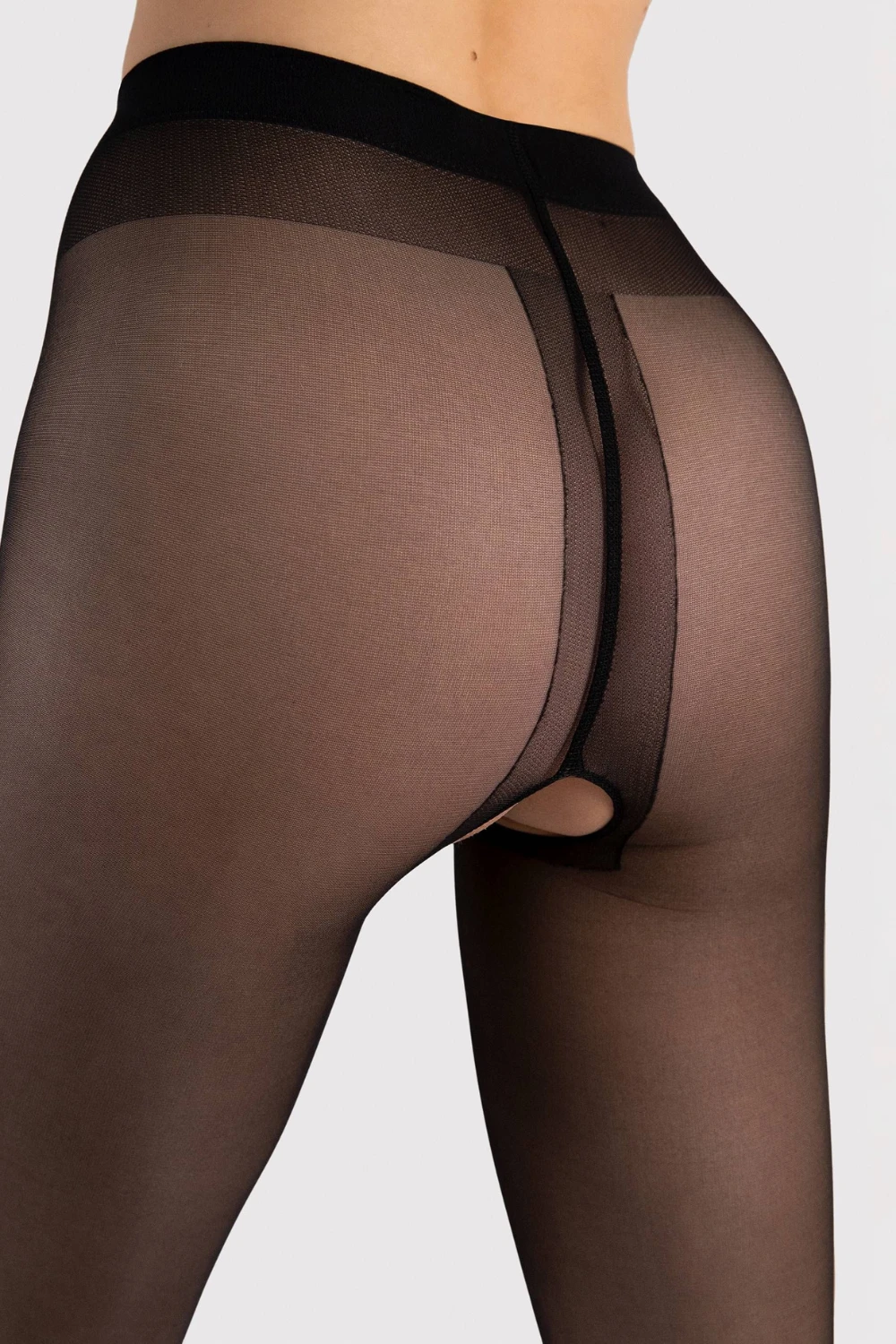 Fiore Sensual Ouvert Tights Black 20 Denier 5 Fiore Sensual Ouvert Tights Black 20 Denier - Image 3