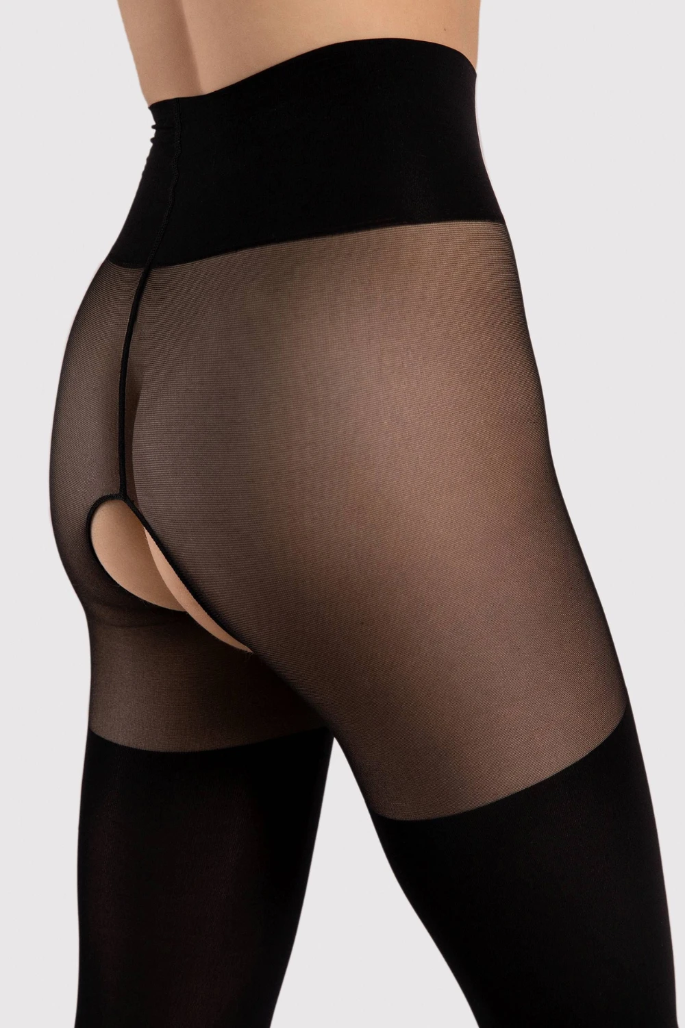 Fiore Sensual Twilight Crotchless Tights 40 Denier 7 Fiore Sensual Twilight Crotchless Tights 40 Denier - Image 5
