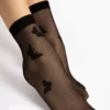Fiore Summer Butterfly Socks 15 Denier In Black 1 Fiore Summer Butterfly Socks 15 Denier In Black -Fashion Lingerie Store fiore summer butterfly socks 15 denier black 1