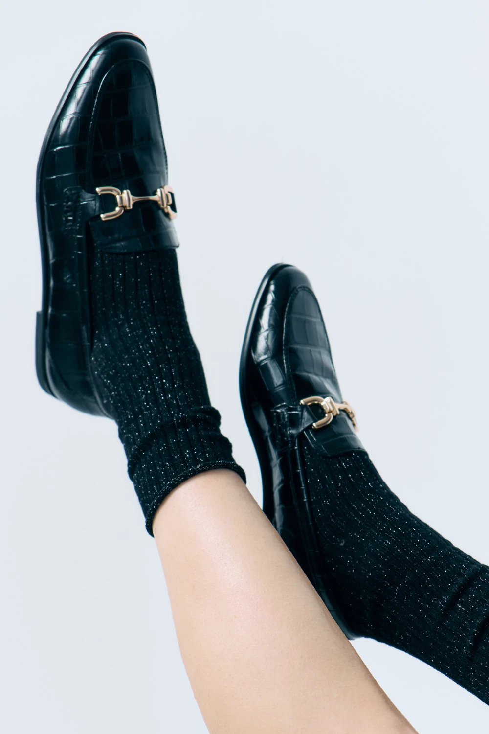 Fiore Trinny Cotton Socks In Black 4 Fiore Trinny Cotton Socks In Black - Image 2