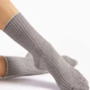 Fiore Trinny Cotton Socks In Grey 1 Fiore Trinny Cotton Socks In Grey -Fashion Lingerie Store fiore trinny cotton socks grey 1