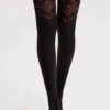 Fiore Variete Stockings 40 Denier 2 Fiore Variete Stockings 40 Denier -Fashion Lingerie Store fiore variete stockings black red 40 denier 1
