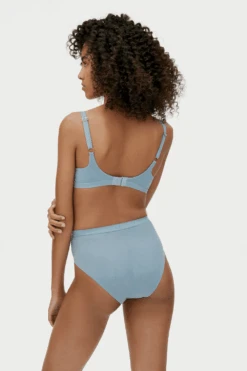 ICONE Aimee Bra, Size L -Fashion Lingerie Store icone aimee bra blue 3