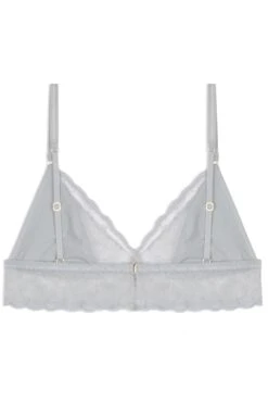 ICONE Violette Bralette In Ice, Size M+ (UK 34DD) -Fashion Lingerie Store icone violette bralette ice ghost back
