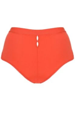 French Connection High Waist Brazilian In Bright Red 10 French Connection High Waist Brazilian In Bright Red -Fashion Lingerie Store jolidon french connection brazilian d2228 red ghost back