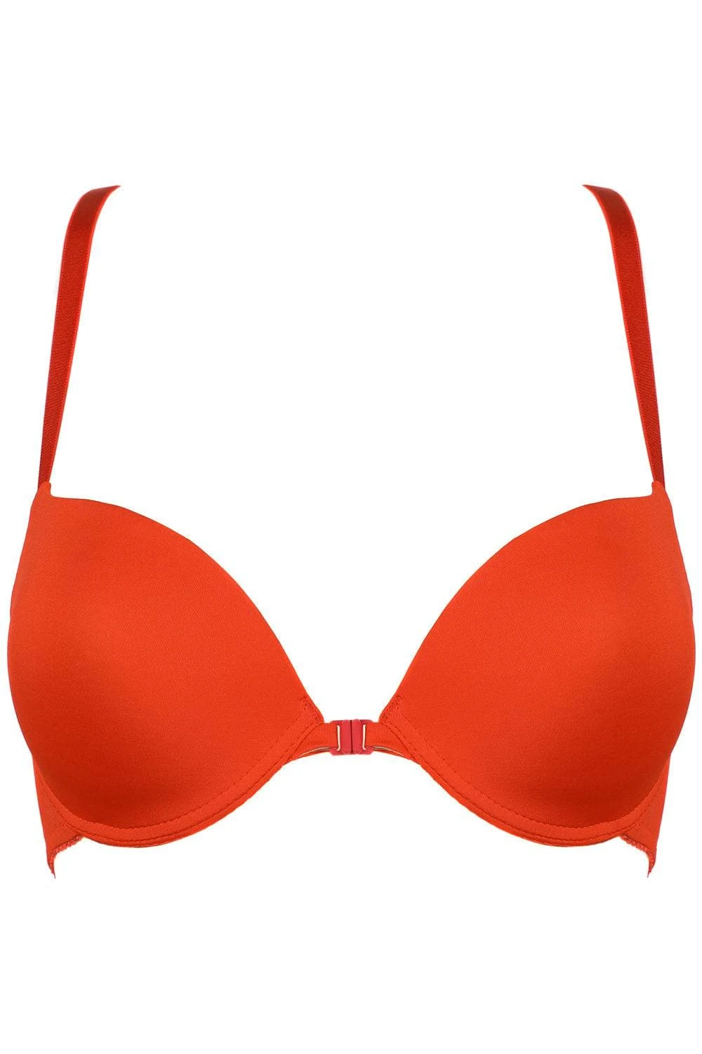 French Connection Push Up Bra In Bright Red (B & C Cup Sizes) 4 French Connection Push Up Bra In Bright Red (B & C Cup Sizes) - Image 2