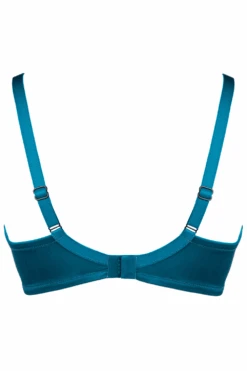 Hotel Desir Padded Underwire Bra In Green 10 Hotel Desir Padded Underwire Bra In Green -Fashion Lingerie Store jolidon hotel desire bra s2275d green ghost back