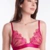 Love Supreme Triangle Bra In Fuchsia, Size UK 32C 2 Love Supreme Triangle Bra In Fuchsia, Size UK 32C -Fashion Lingerie Store jolidon love supreme triangle bra s2243 fuchsia 3