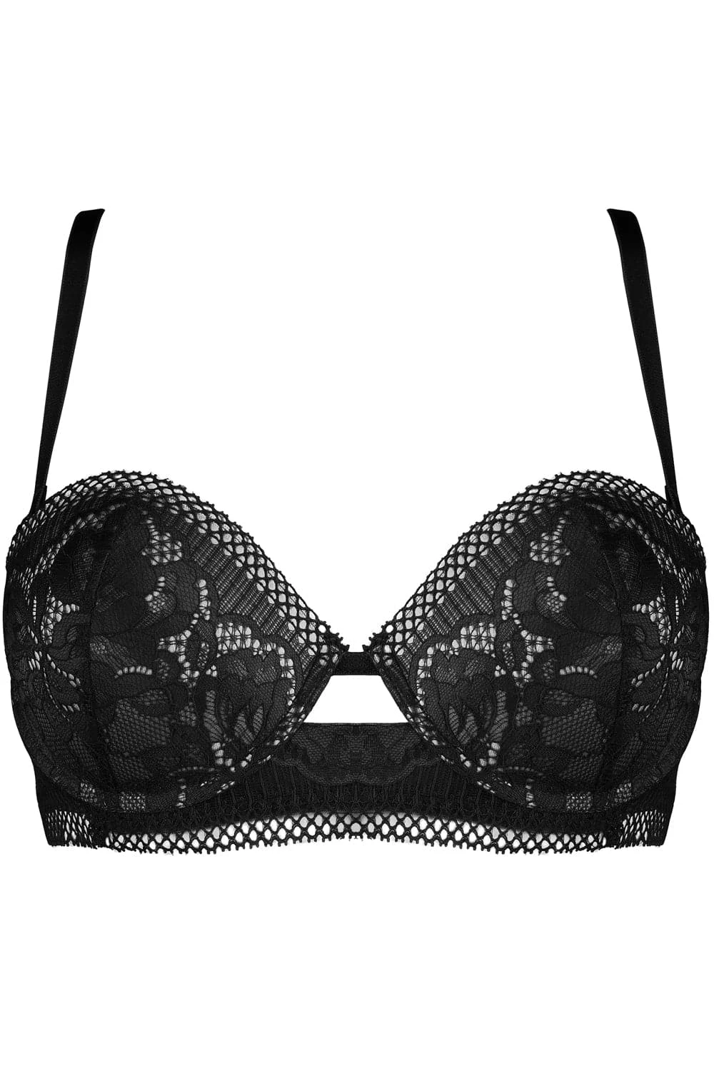 Rock DJ Balconette Bra In Black 4 Rock DJ Balconette Bra In Black - Image 2