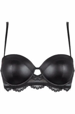 The Lover Multiway Balconette Bra, Size UK 32C 7 The Lover Multiway Balconette Bra, Size UK 32C -Fashion Lingerie Store jolidon the lover balconette bra s2214 black ghost front