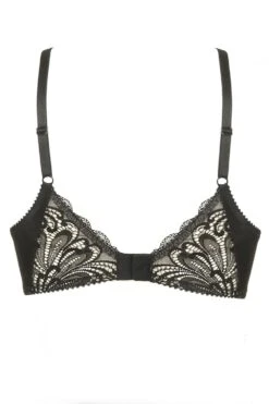 Hey Jude! Push Up Bra In Black, SIze UK 30E (EU 65F) 9 Hey Jude! Push Up Bra In Black, SIze UK 30E (EU 65F) -Fashion Lingerie Store joliform hey jude push up bra s2219d black ghost back