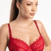 Hey Jude! Underwired Bra In Red
