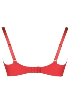 Hey Jude! Underwired Bra In Red 9 Hey Jude! Underwired Bra In Red -Fashion Lingerie Store joliform hey jude underwire bra s2224d red ghost back