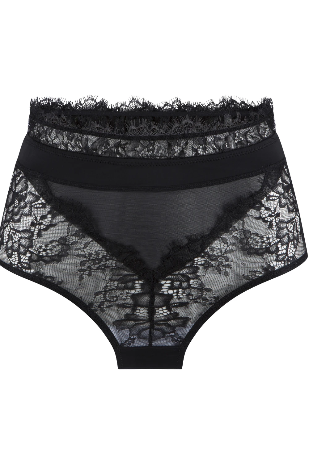 LingaDore Lace & Mesh High Waist Brief, Size XS (UK 8) 4 LingaDore Lace & Mesh High Waist Brief, Size XS (UK 8) - Image 2