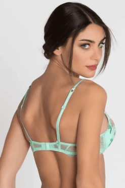 Amour Nymphea Contour Bra, Size 32B 11 Amour Nymphea Contour Bra, Size 32B -Fashion Lingerie Store lise charmel amour nymphea contour bra jade aqua 2