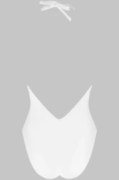 Classe Nautique Seduction Halter Swimsuit 8 Classe Nautique Seduction Halter Swimsuit -Fashion Lingerie Store lise charmel classe nautique seduction halter swimsuit white ghost back