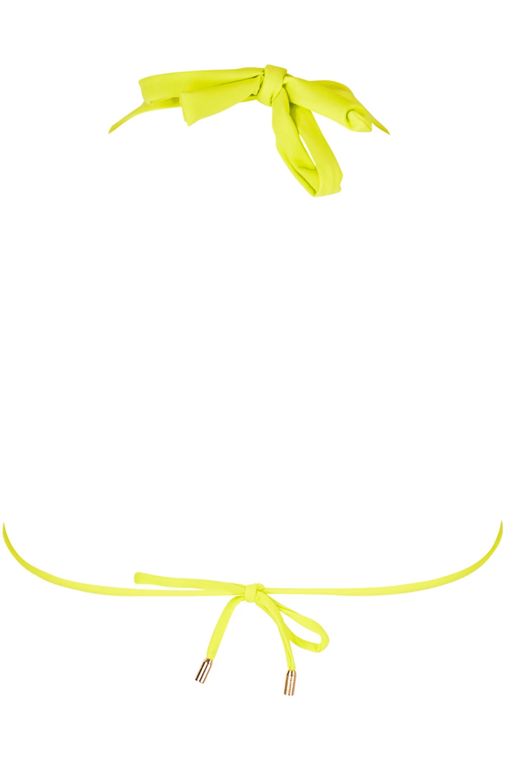 Classe Nautique Triangle Bikini Top In Lime 5 Classe Nautique Triangle Bikini Top In Lime - Image 3