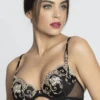Deesse En Glam Contour Bra 2 Deesse En Glam Contour Bra -Fashion Lingerie Store lise charmel deesse en glam contour bra black gold 1