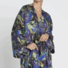 Dentelle Cashmer Silk Mid-Length Robe 1 Dentelle Cashmer Silk Mid-Length Robe -Fashion Lingerie Store lise charmel dentelle cashmer mid length robe emaux cashmer 4