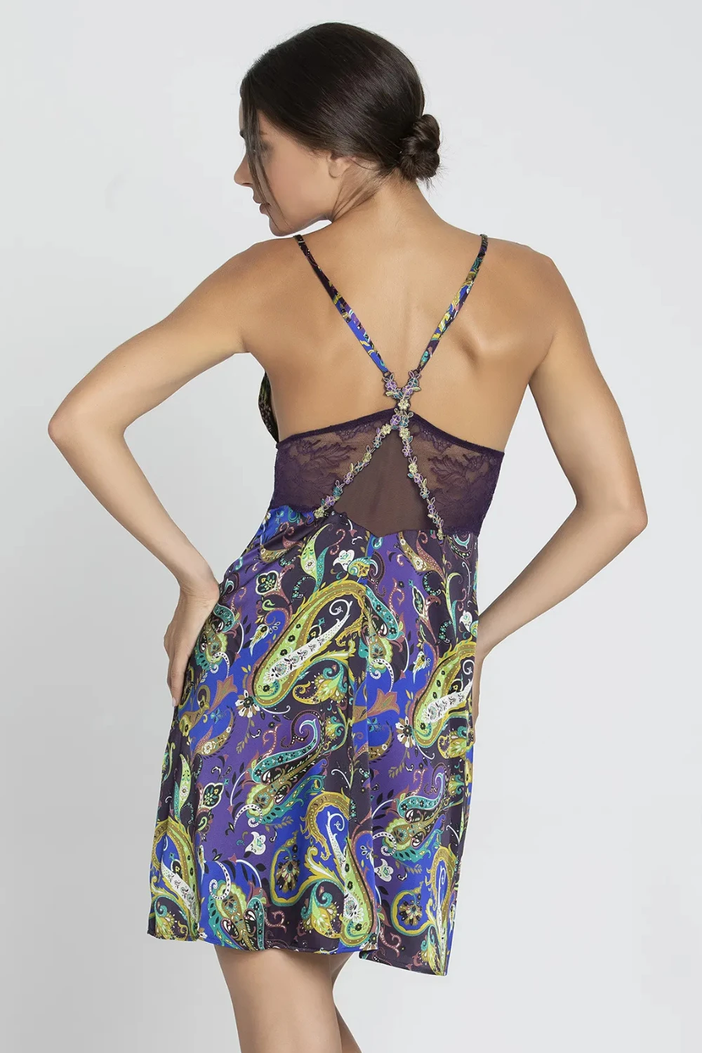 Dentelle Cashmer Silk Nightie 7 Dentelle Cashmer Silk Nightie - Image 5