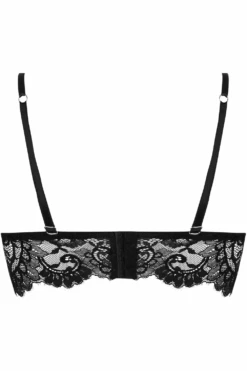 Désirs De Venise Non-Wired Triangle Bra 13 Désirs De Venise Non-Wired Triangle Bra -Fashion Lingerie Store lise charmel desirs de venise non wired triangle bra black ghost back