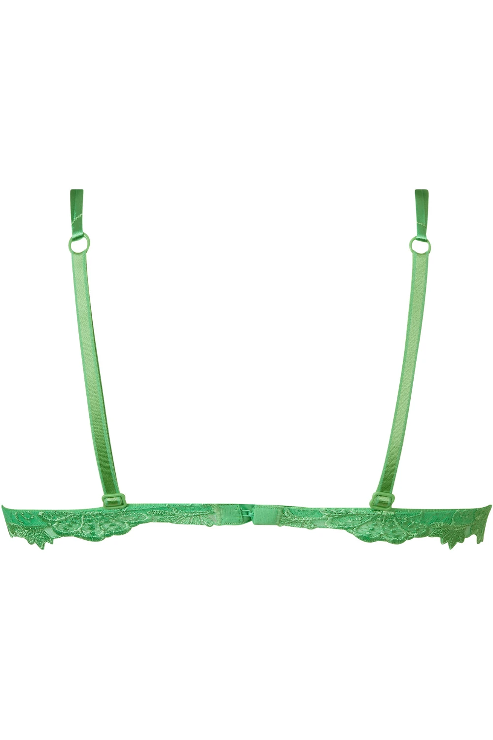 Dressing Floral Wireless Triangle Bra - Green, Size S (fits 32B-32C) 6 Dressing Floral Wireless Triangle Bra - Green, Size S (fits 32B-32C) - Image 4