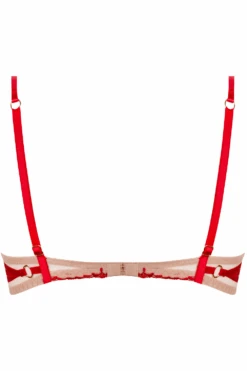 Eblouissant Eros Underwired Triangle Bra 11 Eblouissant Eros Underwired Triangle Bra -Fashion Lingerie Store lise charmel eblouissant eros underwired triangle bra nude solaire ghost back