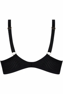 Eclats D’Or Underwired Triangle Bra 12 Eclats D’Or Underwired Triangle Bra -Fashion Lingerie Store lise charmel eclats d or underwired triangle bra gold black ghost back