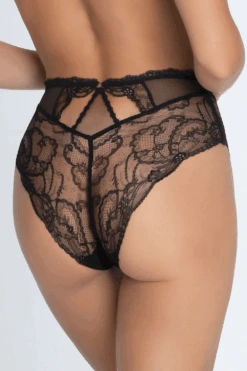 Feerie Couture High Waist Brief, Size S (UK 10) 12 Feerie Couture High Waist Brief, Size S (UK 10) -Fashion Lingerie Store lise charmel feerie couture high waist brief black 5