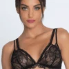 Feerie Couture Soft Cup Triangle Bra 2 Feerie Couture Soft Cup Triangle Bra -Fashion Lingerie Store lise charmel feerie couture soft cup triangle bra black 1