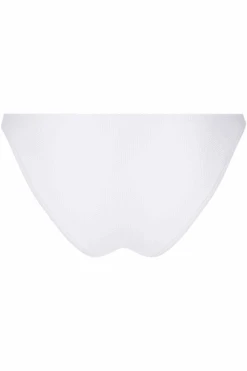 Feuille D'or Bikini Bottom, Size XS (UK 8) -Fashion Lingerie Store lise charmel feuille dor bikini bottom or sur blanc ghost back